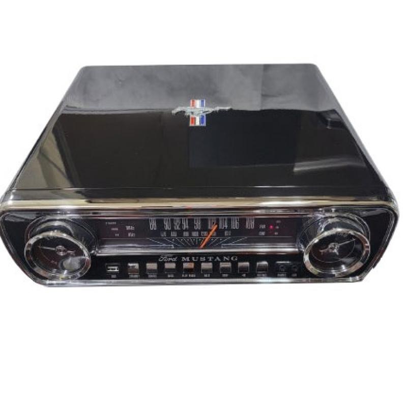 LP플레이어 아이온 머스탱 LP 미국 포드 레코더 빈티지 4-in-1 classic-car-styled Music Center