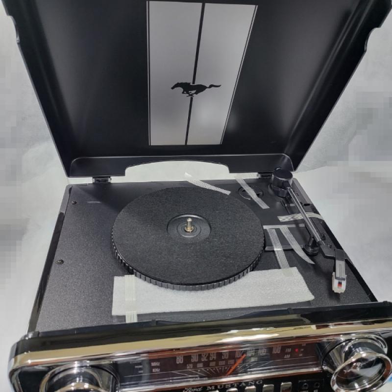 LP플레이어 아이온 머스탱 LP 미국 포드 레코더 빈티지 4-in-1 classic-car-styled Music Center